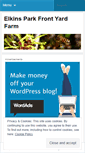 Mobile Screenshot of elkinsparkfarm.wordpress.com