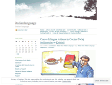 Tablet Screenshot of italianlingua.wordpress.com