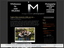 Tablet Screenshot of imagemastersphotography.wordpress.com