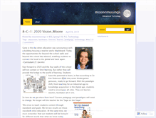 Tablet Screenshot of moonemusings.wordpress.com