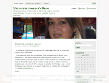 Tablet Screenshot of melincescudorina.wordpress.com