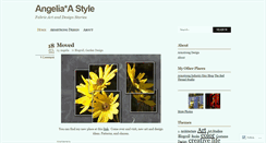 Desktop Screenshot of angeliaastyle.wordpress.com