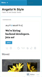 Mobile Screenshot of angeliaastyle.wordpress.com