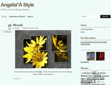 Tablet Screenshot of angeliaastyle.wordpress.com