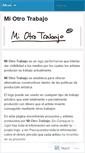 Mobile Screenshot of miotrotrabajo.wordpress.com