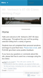 Mobile Screenshot of mrverbeck08.wordpress.com