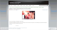 Desktop Screenshot of enroutejourney.wordpress.com