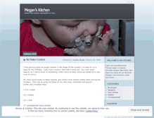 Tablet Screenshot of meganskitchen.wordpress.com