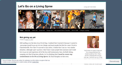 Desktop Screenshot of livingspreethegoodlife.wordpress.com