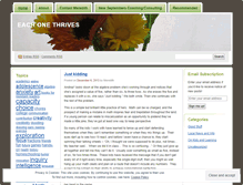 Tablet Screenshot of eachonethrives.wordpress.com