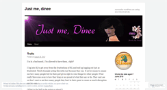 Desktop Screenshot of dinee.wordpress.com