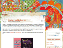 Tablet Screenshot of bookblogzilla.wordpress.com