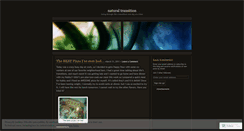 Desktop Screenshot of naturaltransition.wordpress.com