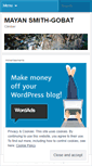 Mobile Screenshot of mayangobat.wordpress.com