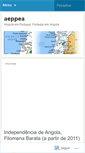 Mobile Screenshot of aeppea.wordpress.com