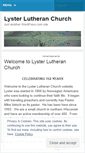 Mobile Screenshot of lysterchurch.wordpress.com