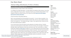 Desktop Screenshot of onemansband.wordpress.com