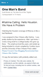 Mobile Screenshot of onemansband.wordpress.com