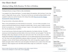 Tablet Screenshot of onemansband.wordpress.com