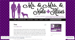 Desktop Screenshot of mrandmrsandnolakisses.wordpress.com