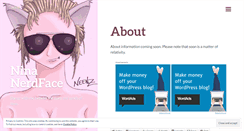 Desktop Screenshot of ninanerdface.wordpress.com