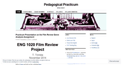 Desktop Screenshot of pedagogicalpracticum.wordpress.com