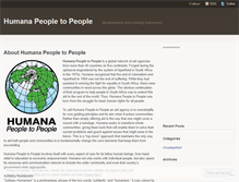 Tablet Screenshot of humanapeopletopeople2013.wordpress.com