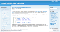 Desktop Screenshot of indiestechtips.wordpress.com
