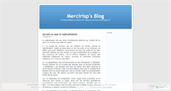 Desktop Screenshot of mercirisp.wordpress.com