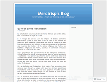 Tablet Screenshot of mercirisp.wordpress.com