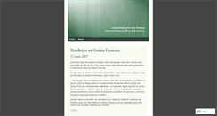 Desktop Screenshot of amazoniaporumsulista.wordpress.com