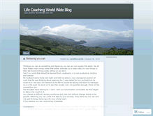 Tablet Screenshot of lifecoachingworldwide.wordpress.com