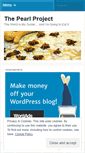 Mobile Screenshot of mypearlproject.wordpress.com