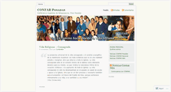 Desktop Screenshot of confarposadas.wordpress.com