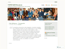 Tablet Screenshot of confarposadas.wordpress.com