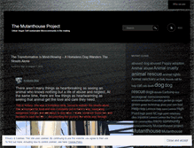 Tablet Screenshot of mutanthouse.wordpress.com
