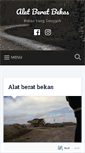 Mobile Screenshot of alatberatbekas.wordpress.com