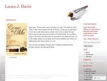 Tablet Screenshot of laurajdavis.wordpress.com