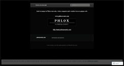 Desktop Screenshot of phloxsl.wordpress.com