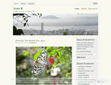 Tablet Screenshot of janeblakeley.wordpress.com