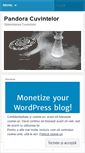 Mobile Screenshot of pandoracuvintelor.wordpress.com