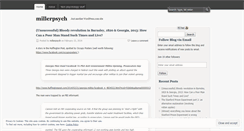 Desktop Screenshot of millerpsych.wordpress.com