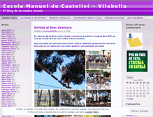 Tablet Screenshot of escolavilabella.wordpress.com