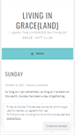 Mobile Screenshot of livingingraceland.wordpress.com