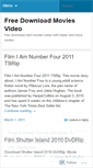 Mobile Screenshot of freemoviesvid.wordpress.com