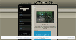 Desktop Screenshot of inckphoto.wordpress.com