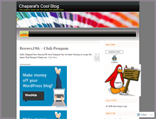 Tablet Screenshot of chaparal.wordpress.com