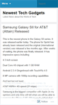 Mobile Screenshot of newesttechgadgets.wordpress.com