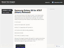 Tablet Screenshot of newesttechgadgets.wordpress.com