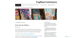 Desktop Screenshot of cephisakartonera.wordpress.com